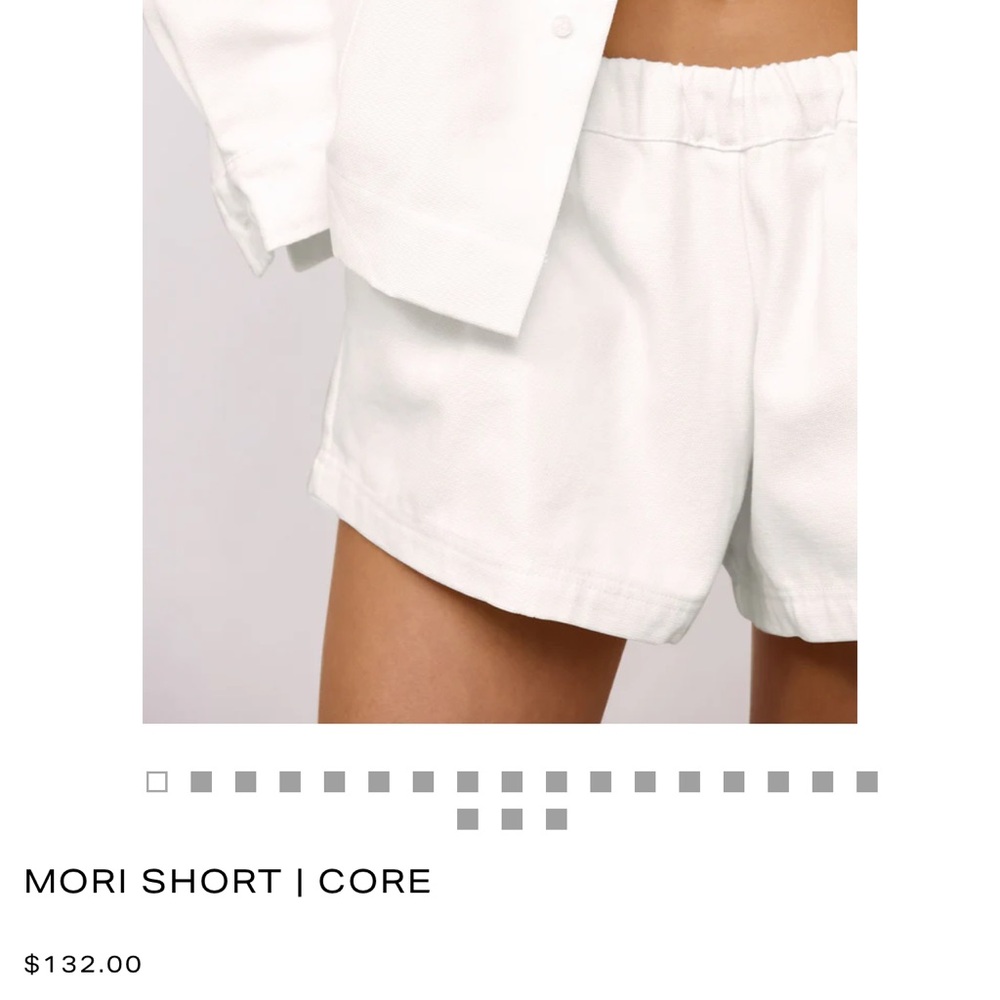 Mikoh Mori Short in white size 1 (XS)
